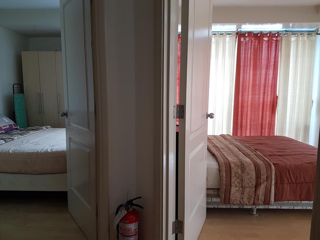 Ortigas 2 Bedroom Corner Unit With 2 Queen Across Shangrila Manila Luaran gambar